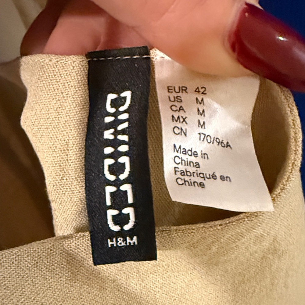 H&M Beige Asymmetrical Dress - Picture 3 of 4